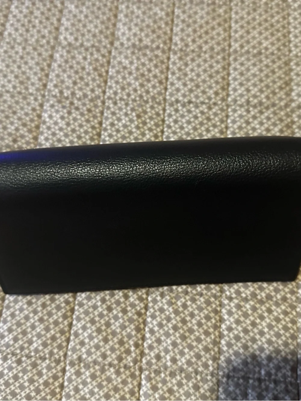 Ysl long black luxury wallet